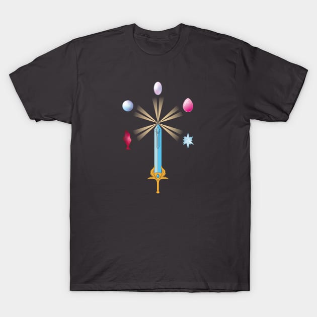 She-Ra: Etheria in Balance T-Shirt by spaceweevil